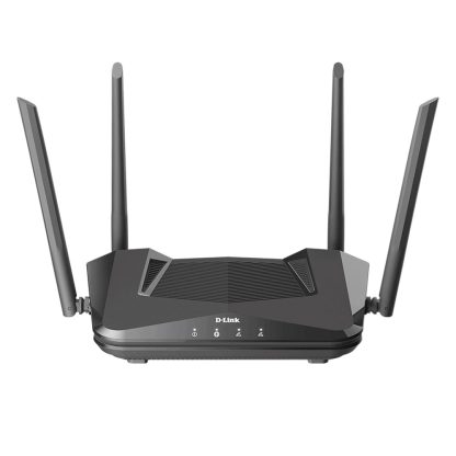 Router wireless Gigabit Dual Band D-Link EXO AX1500 DIR-X1560, 5 porturi, 2.4/5.0 GHz, MU-MIMO, 1500 Mbps