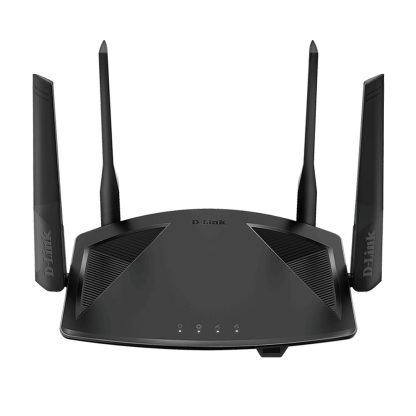 Router wireless Gigabit Dual Band D-Link EXO AX1800 DIR-X1860, 5 porturi, 2.4/5.0 GHz, MU-MIMO, 1800 Mbps