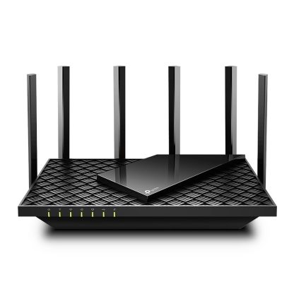 Router wireless Gigabit Dual Band TP-Link ARCHER AX72, WiFi 6, USB, 5 porturi, 100 utilizatori, 5400 Mbps