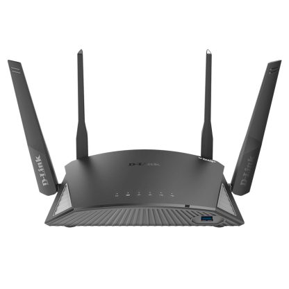 Router wireless Gigabit Smart Mesh EXO AC2600 D-Link DIR-2660, 5 porturi, 2.4/5.0 GHz, 4x4 MU-MIMO, 2600 Mbps