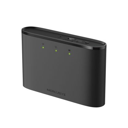 Router wireless portabil 4G LTE Mercusys MT110, Wi-Fi, 150 Mbps, autonomie 10 ore, 2200 mAh, card SIM