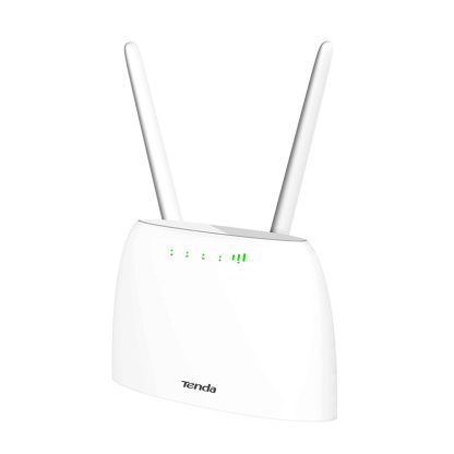 Router wireless Tenda 4G06, 3 porturi, 2.4 GHz, 4G, 300 Mbps