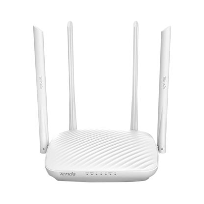 Router wireless Tenda F9, 1 port WAN, 3 porturi LAN, 2.4 GHz, 6 dBi, 600 Mbps