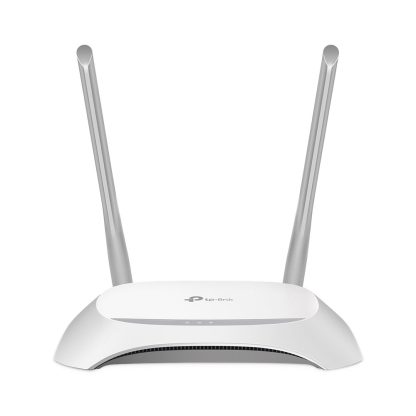 Router wireless TP-Link TL-WR840N, 5 porturi, 300 Mbps