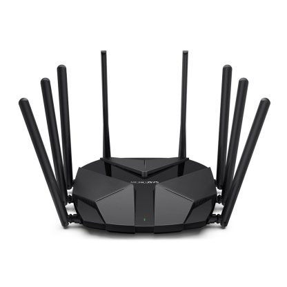 Router wireless Dual-Band Mercusys AX6000 MR90X, 2.4-5 GHz, Wi-Fi 6, 6000 Mbps, 4 porturi