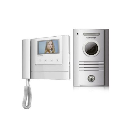 Set videointerfon Commax ECO SET CDV-43N, 1 apartament, display LCD 4.3 inch, aparent