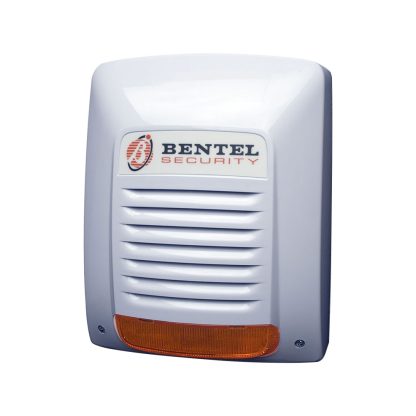 Sirena de exterior cu flash Bentel NEKA, 105 dB(A), tamper, IP34