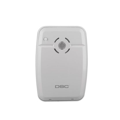 Sirena wireless de interior DSC WT4901, 85 dB, RF 300 m, 1 an autonomie