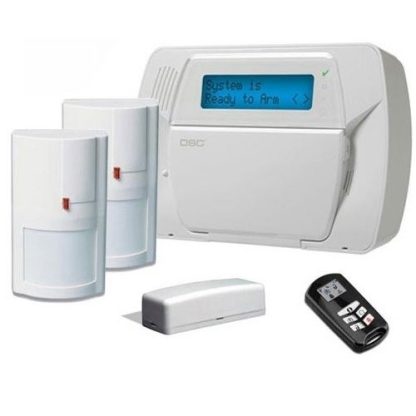 Sistem alarma antiefractie wireless DSC KIT IMPASSA, 64 zone wireless