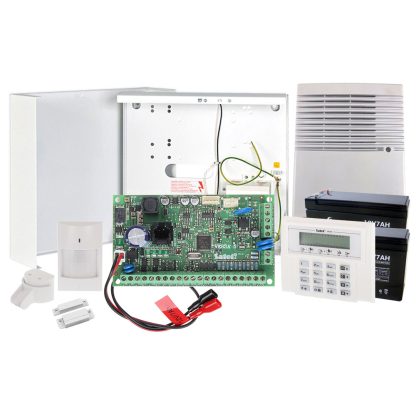 Sistem alarma antiefractie Satel KIT MIDDLE VERSA 5, 2 partitii, 5-30 zone, 4-12 iesiri PGM, 30 utilizatori