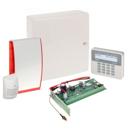 Sistem alarma antiefractie wireless Satel PERFECTA 16 WRL, 2 partitii, 8-16 zone, 4-12 iesiri, 15 utilizatori