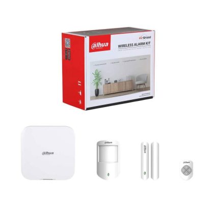 Sistem alarma wireless Dahua ART-ARC3800H-03-W2, Wi-Fi/LAN, 868 MHz, 150 zone, aplicatie mobila, detector PIR