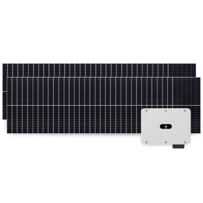 Sistem fotovoltaic 30 kW, invertor trifazat On Grid si 66 panouri Canadian Solar, 120 celule, 460 W