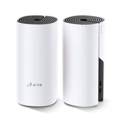 Sistem Mesh Gigabit Dual Band TP-Link DECO M4 (2-PACK), 2 porturi, 2.4/5.0 GHz, 1200 Mbps