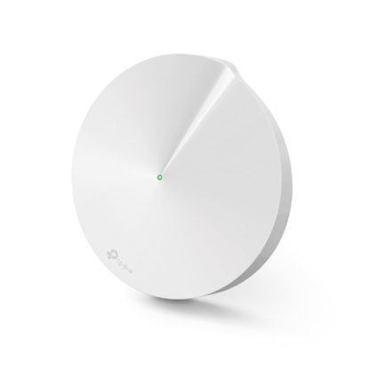 Sistem Mesh Gigabit Dual Band TP-Link DECO M5 (1-PACK), 2 porturi, 2.4/5.0 GHz, 186 m, 1200 Mbps