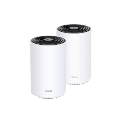 Sistem Mesh Gigabit Dual-Band TP-Link DECO X68(2-PACK), 2 porturi, 2.4/5.0 GHz, 3000 Mbps, 510m, Wi-Fi6