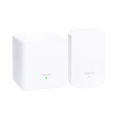 Sistem Mesh wireless Gigabit Dual Band Tenda Nova MW5(2-PACK), 325 mp, 2.4/5.0 GHz, 1200 Mbps