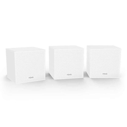 Sistem Mesh wireless Tri Band Tenda Nova MW12 (3-PACK), 2.4/5.0 GHz, 350 m, 1200 Mbps