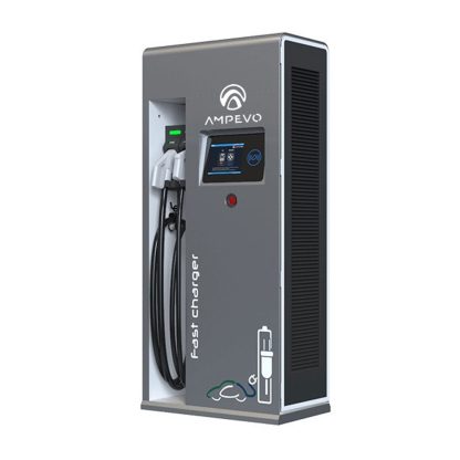 Statie incarcare masini electrice EV-MAG AMPEVO DC 150 KW, ecran 10 inch, RFID, 4G, ecran LCD, CCS 2, alimentare 3P 400V