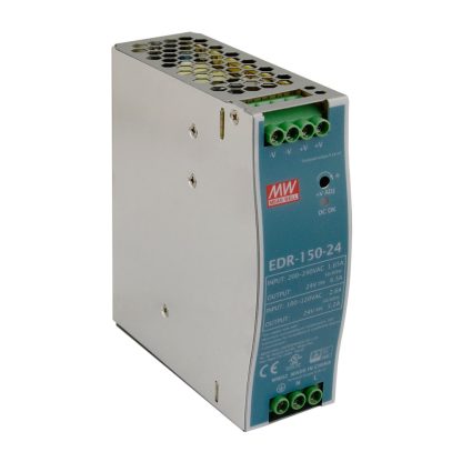 Sursa de alimentare pe sina DIN MeanWell EDR-150-24, 24 V, 156 W, 6.5 A