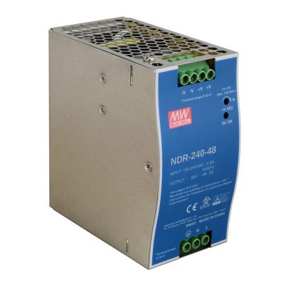 Sursa de alimentare pe sina DIN MeanWell NDR-240-48, 48 V, 240 W, 5 A