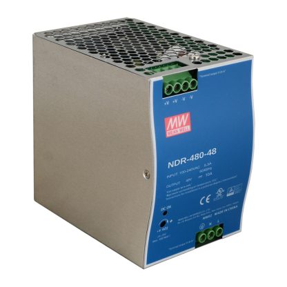 Sursa de alimentare pe sina DIN MeanWell NDR-480-48, 48 V, 480 W, 10 A