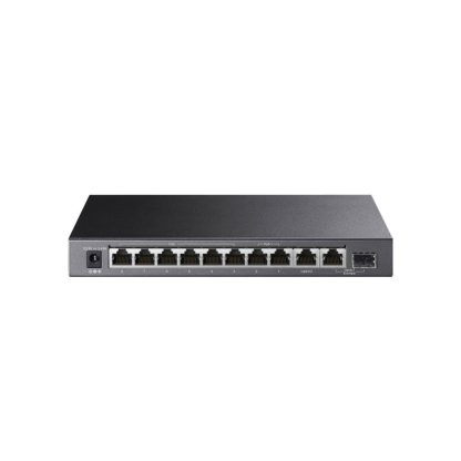 Switch cu 10 porturi TP-Link Gigabite TL-SG1210PP, 20 Gbps, 14.88 Mpps, 205 m, plug & play, PoE+