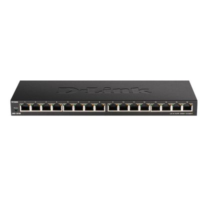 Switch cu 16 porturi D-Link DGS-1016S, 32 Gbps, 8.000 MAC, fara management