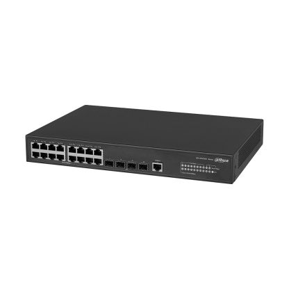 Switch cu 16 porturi Dahua AS4300-16GT4GF, MAC 8K, 40 Gbps, cu management