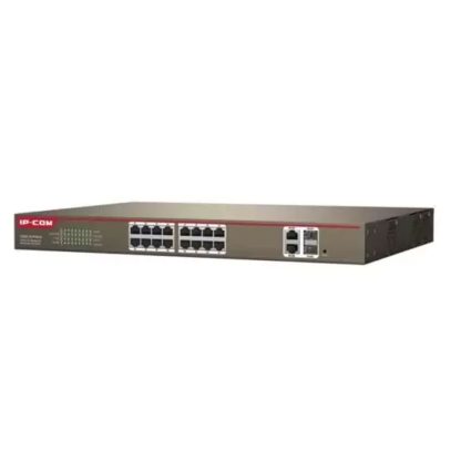 Switch cu 16 porturi IP-COM S3300-18-PWR-M, 7.2 Gbps, 2 SFP, fara management