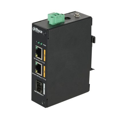 Switch cu 2 porturi PoE Dahua PFS3103-1GT1ET-60