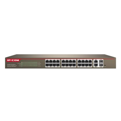 Switch cu 24 de porturi Ip-COM S3300-26-PWR-M, 10/100/1000 Mbps, 2 SFP, 16000 MAC, cu management