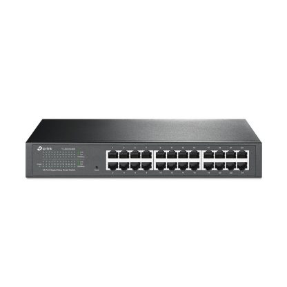 Switch cu 24 de porturi TP-Link TL-SG1024DE, 8000 MAC, 48 Gbps