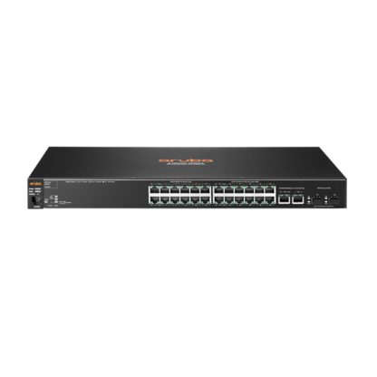 Switch cu 24 porturi Aruba J9782A, 12.8 Gbps, 9.5 Mpps, 16.000 MAC, 1U, cu management