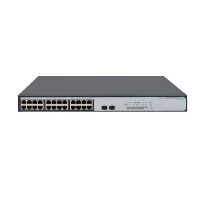 Switch cu 24 porturi Aruba JH018A, 88 Gbps, 65.5 Mpps, 16.000 MAC, 1U, fara management