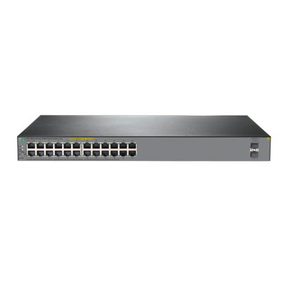 Switch cu 24 porturi Aruba JL385A, 52 Gbps, 77.3 Mpps, 16.000 MAC, 1U, PoE, cu management