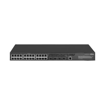 Switch cu 24 porturi Dahua AS4300-24GT4GF, MAC 8K, 56 Gbps, cu management