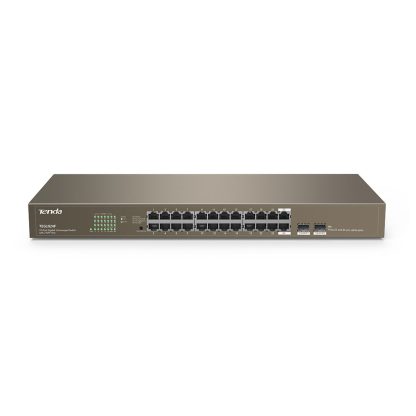 Switch cu 24 porturi Tenda TEG1024F, 48 Gbps, 35.6 Mpps, 8000 MAC, fara management