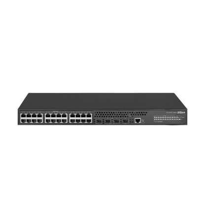 Switch cu 28 porturi Dahua AS5500-24GT4XF, MAC 16K, 128 Gbps, cu management