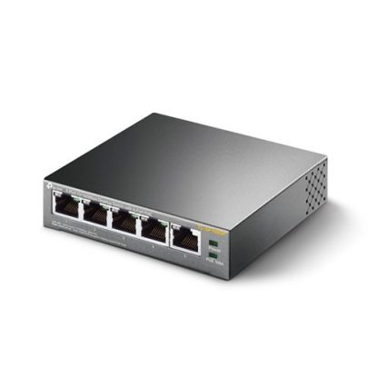 Switch cu 4 porturi PoE TP-Link TL-SF1005P, 2000 MAC, 100 Mbps