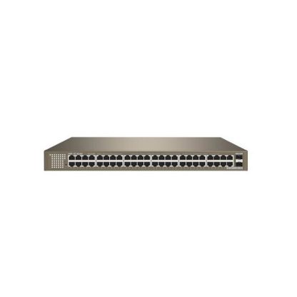 Switch cu 48 de porturi PoE IP-COM G3350F, 16000 MAC, cu management CloudFi