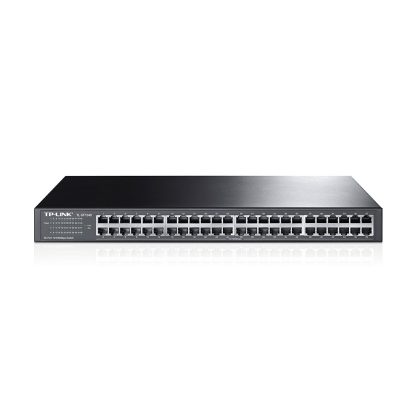 Switch cu 48 de porturi TP-Link TL-SF1048, 8000 MAC, 9.6 Gbps