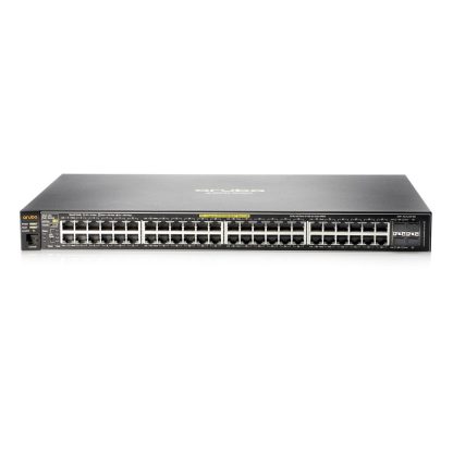 Switch cu 48 porturi Aruba J9772A, 104 Gbps, 77.3 Mpps, 16.000 MAC, 4 porturi SFP, 1U, PoE, cu management