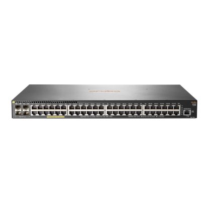 Switch cu 48 porturi Aruba JL262A, 104 Gbps, 77.4 Mpps, 4 porturi SFP, 1U, PoE, cu management