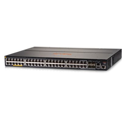 Switch cu 48 porturi Aruba JL322A, 176 Gbps, 112 Mpps, 4 porturi SFP, 1U, PoE+, cu management