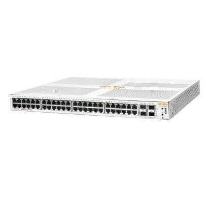 Switch cu 48 porturi Aruba JL686A, 176 Gbps, 130.95 Mpps, 4 porturi SFP/SFP+, 1U, PoE, cu management