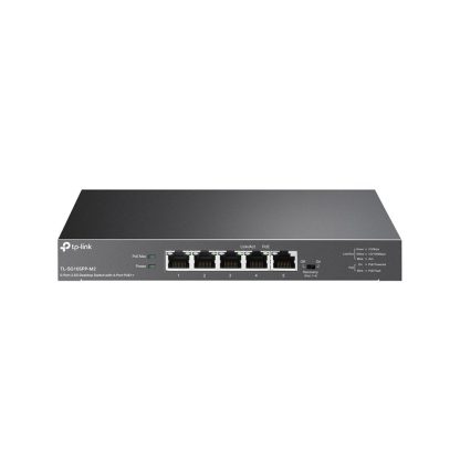 Switch cu 5 porturi TP-Link TL-SG105PP-M2, 25 Gbps, 18.6 Mpps, PoE, fara management