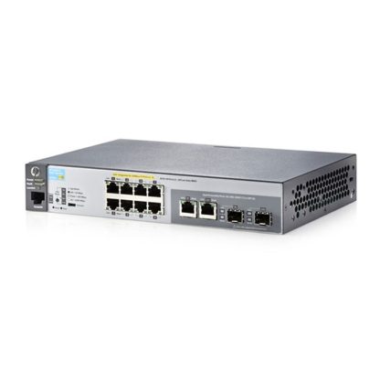 Switch cu 8 porturi Aruba J9780A, 5.6 Gbps, 16.000 MAC, 1U, PoE, cu management