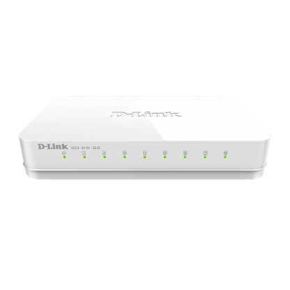 Switch cu 8 porturi GO-SW-8G, 16 Gbps, 8.000 MAC, fara management