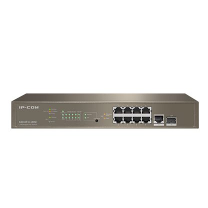 Switch cu 8 porturi IP-COM G5310P-8-150W, 16000 MAC ,PoE